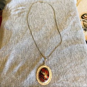 Made in Mexico necklace pennant